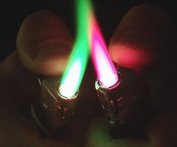 Colored Flame Lighters